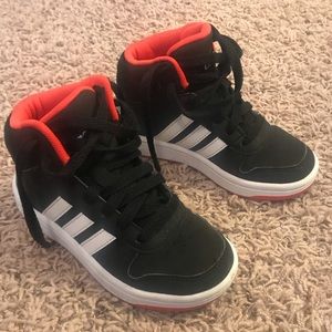 Boys Adidas basketball shoes